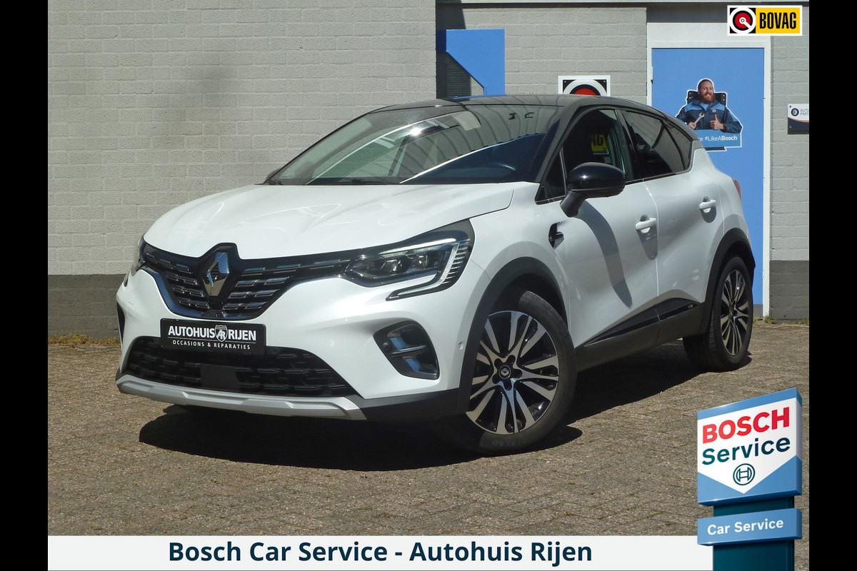 Renault Captur 1.6 E-Tech Hybrid 145 Initiale Paris|Leder|Elektr.Stoel|360-Camera|Stoelverwarming|Digi.Dash|45.000km