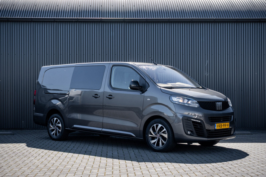 Fiat Scudo 2.0 Multijet 145PK L3H1 | DC 5-Zits | Camera | Carplay | PDC | Airco | Trekhaak