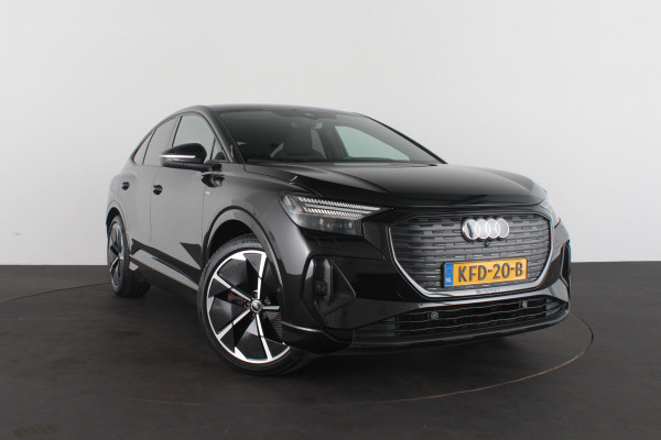 Audi Q4 Sportback e-tron 40 S line edition 77 kWh > 94% SOH/Trekhaak/21inch/Warmtepomp...