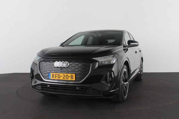 Audi Q4 Sportback e-tron 40 S line edition 77 kWh > 94% SOH/Trekhaak/21inch/Warmtepomp...