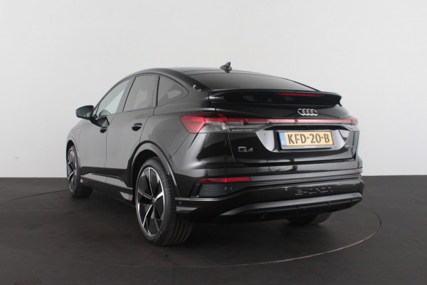 Audi Q4 Sportback e-tron 40 S line edition 77 kWh > 94% SOH/Trekhaak/21inch/Warmtepomp...