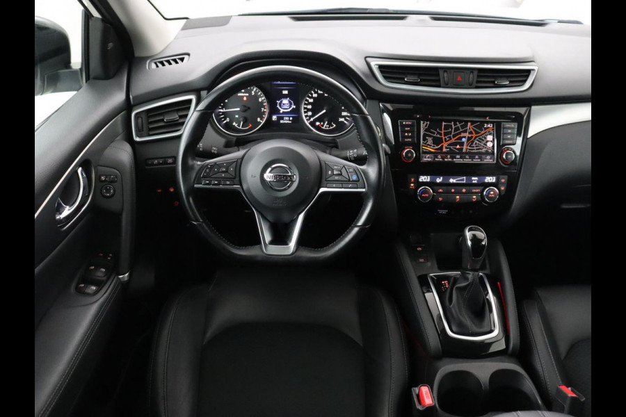 Nissan QASHQAI 1.3 DIG-T Business Edition | Panoramadak | Stoelverwarming | Trekhaak | Adaptive cruise | Leder | 360 Camera | Carplay | Keyless | Navigatie | Full LED | Side Assist | Elektrische stoelen