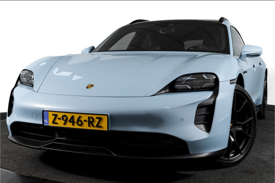 Porsche Taycan Sport Turismo GTS 93 kWh | SOH 95% | Sport Chrono | Pano | Luchtvering | Bose | ACC | 360 Camera | Stoel-+Stuuverw. | RS Spyder velgen 21" |