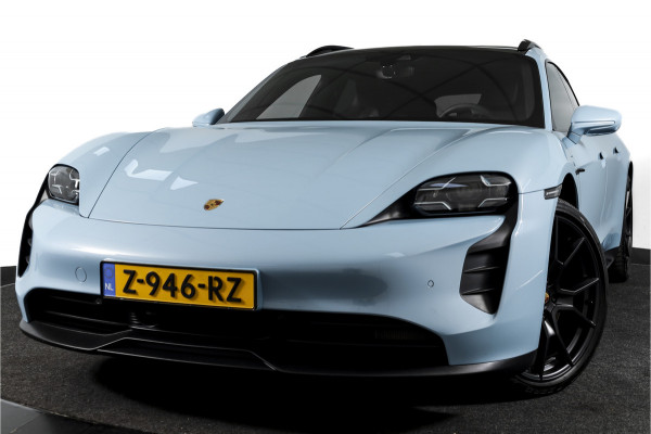 Porsche Taycan Sport Turismo GTS 93 kWh | SOH 95% | Sport Chrono | Pano | Luchtvering | Bose | ACC | 360 Camera | Stoel-+Stuuverw. | RS Spyder velgen 21" |