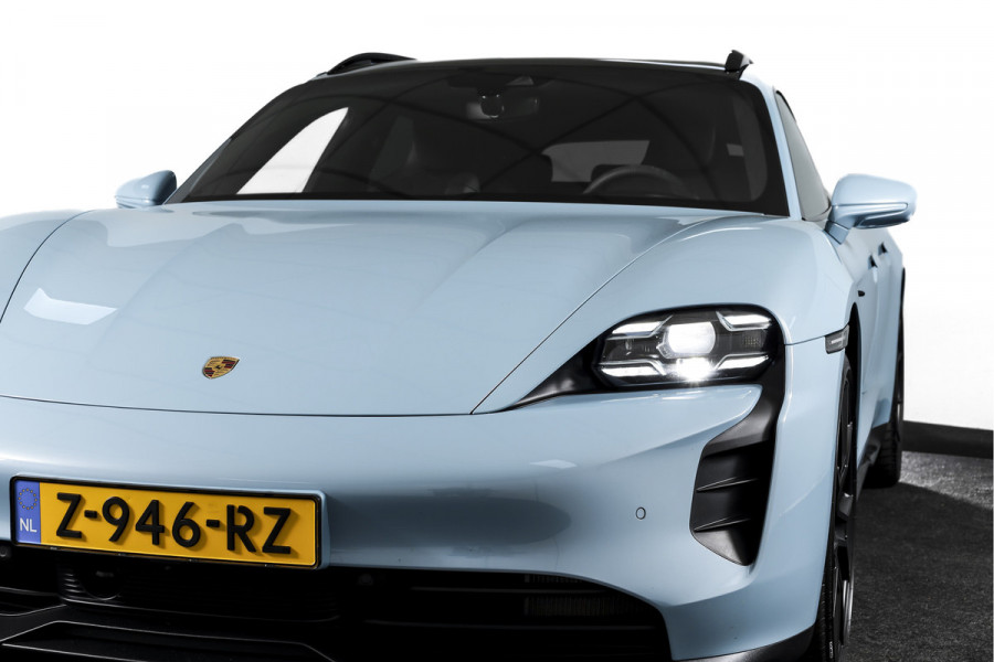 Porsche Taycan Sport Turismo GTS 93 kWh | SOH 95% | Sport Chrono | Pano | Luchtvering | Bose | ACC | 360 Camera | Stoel-+Stuuverw. | RS Spyder velgen 21" |