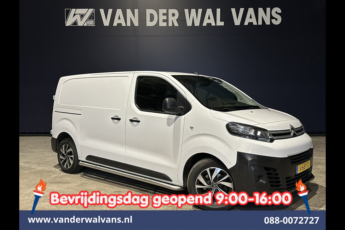 Citroën Jumpy 2.0 BlueHDI 123pk L2H1 *Rijklaar* Euro6 Airco | 2500kg Trekhaak | LM velgen | Sidebars | Parkeersensoren | Cruisecontrol Bijrijdersbank