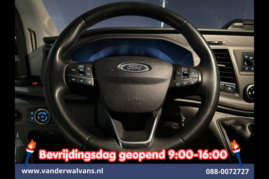 Ford Transit 2.0 TDCI 161pk Bakwagen Laadklep Euro6 Airco | Cruisecontrol | Verwarmde voorruit | 1040kg laadvermogen Bijrijdersbank