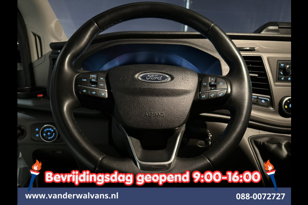 Ford Transit 2.0 TDCI 161pk Bakwagen Laadklep Euro6 Airco | Cruisecontrol | Verwarmde voorruit | 1040kg laadvermogen Bijrijdersbank
