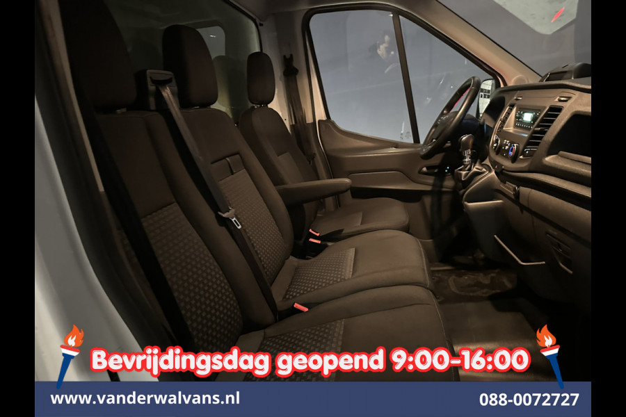 Ford Transit 2.0 TDCI 161pk Bakwagen Laadklep Euro6 Airco | Cruisecontrol | Verwarmde voorruit | 1040kg laadvermogen Bijrijdersbank