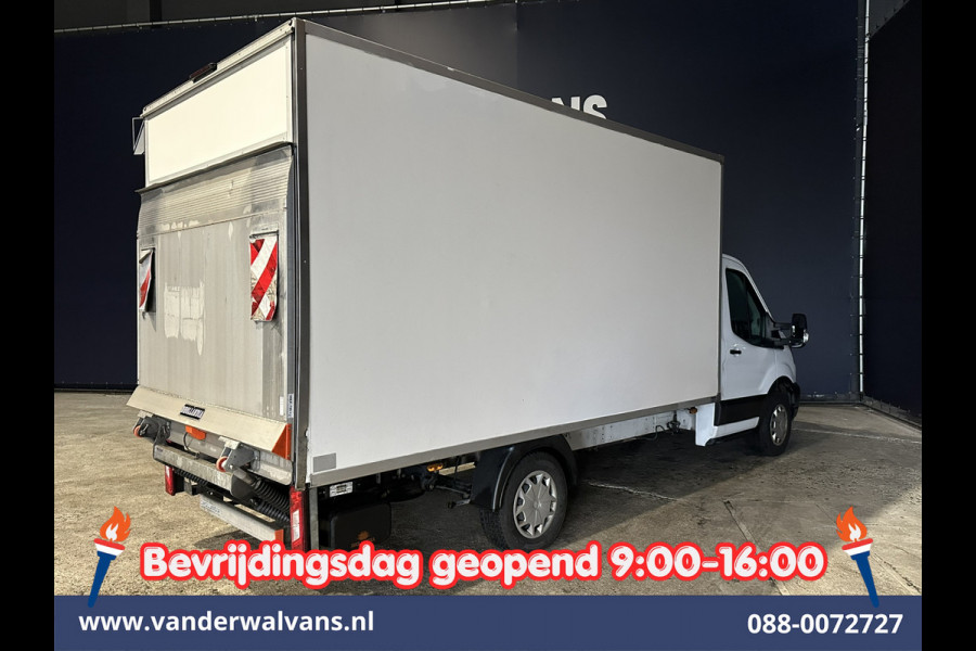 Ford Transit 2.0 TDCI 161pk Bakwagen Laadklep Euro6 Airco | Cruisecontrol | Verwarmde voorruit | 1040kg laadvermogen Bijrijdersbank