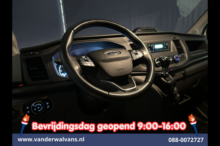 Ford Transit 2.0 TDCI 161pk Bakwagen Laadklep Euro6 Airco | Cruisecontrol | Verwarmde voorruit | 1040kg laadvermogen Bijrijdersbank