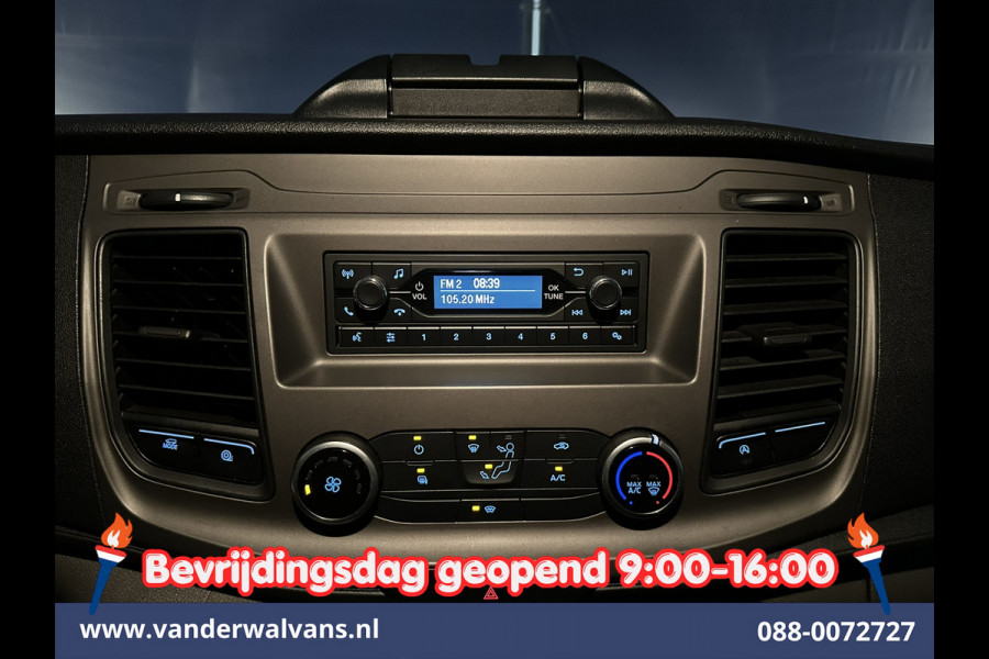 Ford Transit 2.0 TDCI 161pk Bakwagen Laadklep Euro6 Airco | Cruisecontrol | Verwarmde voorruit | 1040kg laadvermogen Bijrijdersbank