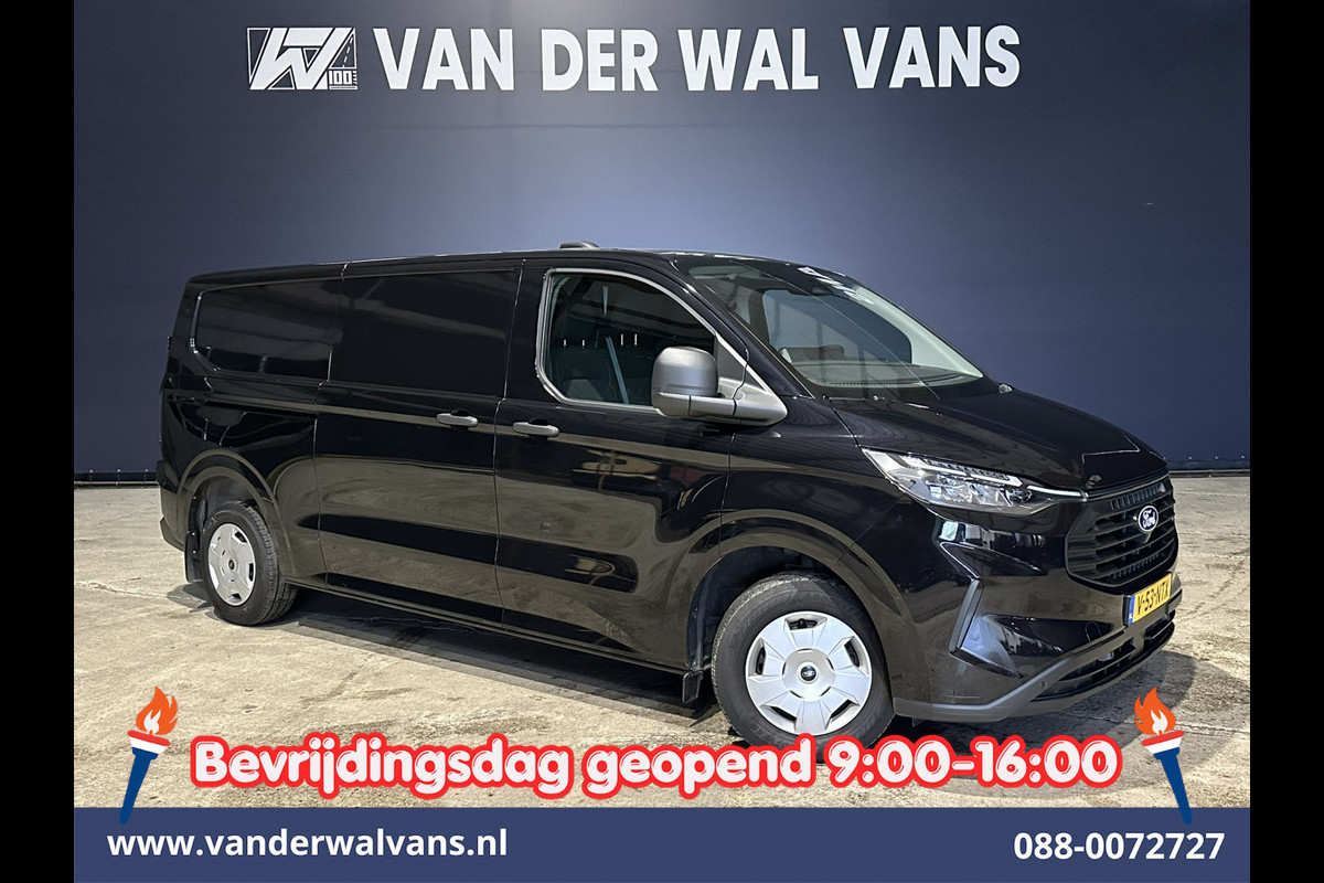 Ford Transit Custom 2.0 TDCI 136pk L2H1 Euro6 Airco | Camera | LED | Apple Carplay | Cruisecontrol Android Auto, Verwarmde voorruit, Parkeersensoren, Bijrijdersbank, 2800kg trekvermogen