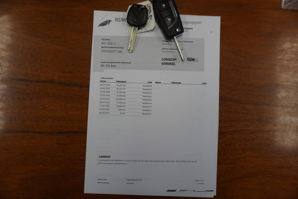 Peugeot 108 1.0 e-VTi Premium/Dealeronderhouden/1e Eigenaar/ All-Season banden.