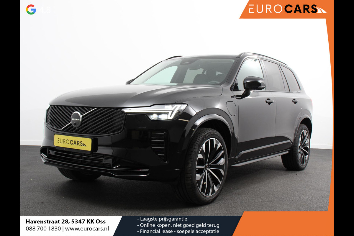 Volvo XC90 2.0 T8 Plug-in hybrid AWD Plus Dark 7 persoons Navigatie Apple Carplay/Android Auto 360 Camera Parkeersensoren Adaptive Cruise Control Full LED Stoel- en stuurverwarming Memory stoelen Climate Control Lichtmetalen velgen