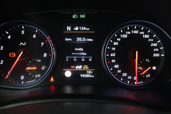 Hyundai i30 Fastback 2.0 T-GDI N2 (STOEL/STUUR VERWARMING, CAMERA, CRUISE CONTROL, ELEKTR STOELEN, PARKEERSENSOREN)