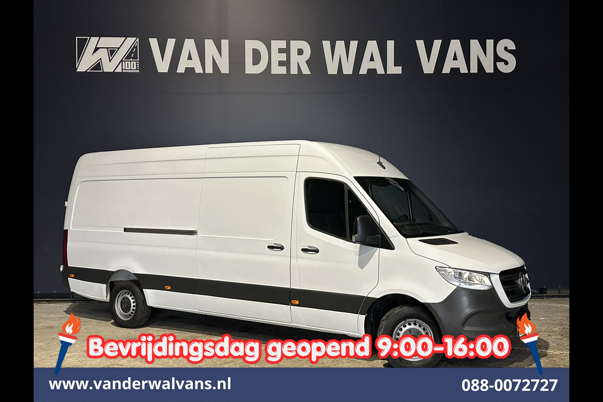 Mercedes-Benz Sprinter 317 CDI 170pk L3H2 Euro6 Airco | Camera | Apple Carplay | Cruisecontrol | Chauffeursstoel Android Auto, Stoelverwarming, Bijrijdersbank