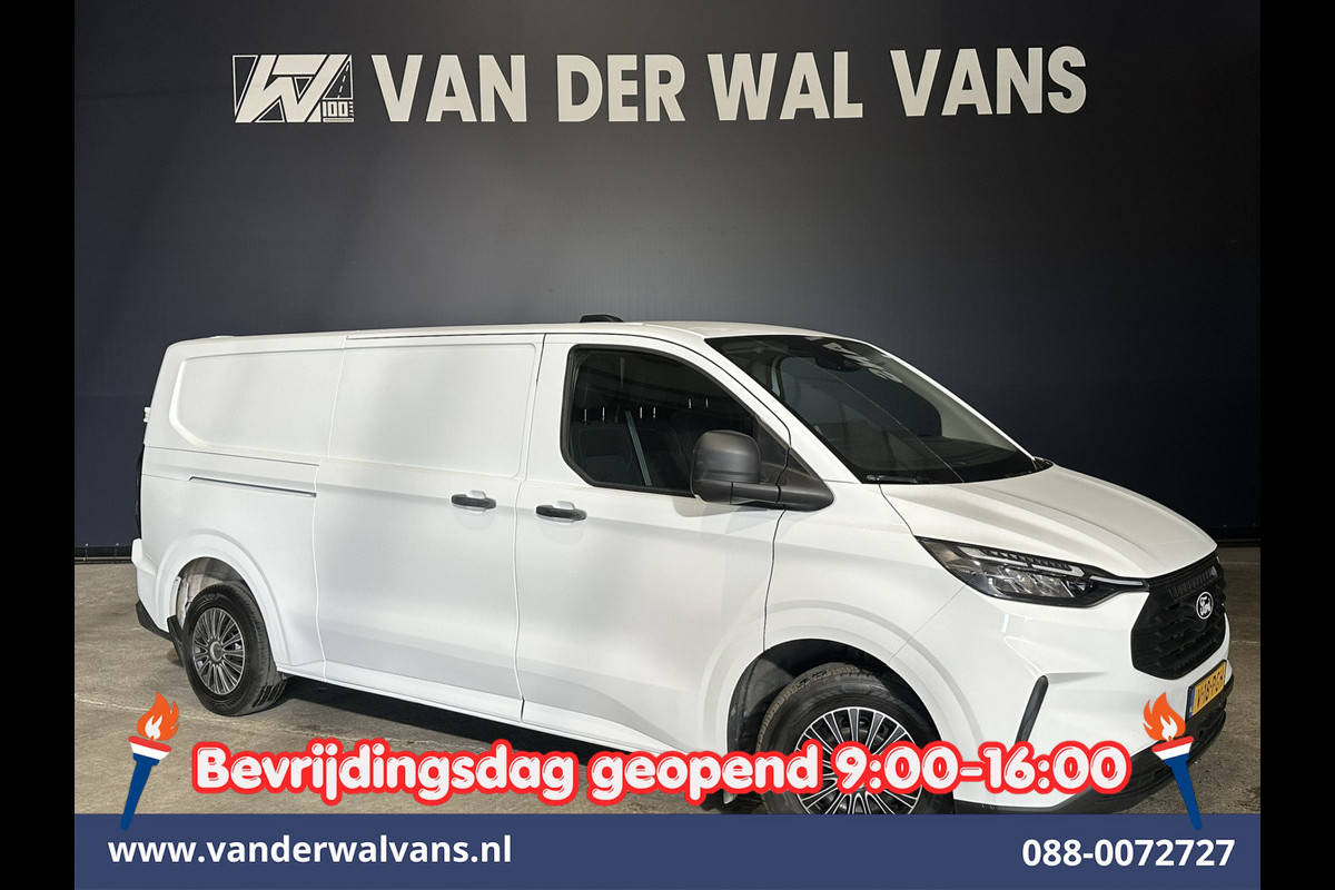 Ford Transit Custom 2.0 TDCI 136pk L2H1 Euro6 Airco | Camera | LED | Apple Carplay | Cruisecontrol Android Auto, Verwarmde voorruit, Parkeersensoren, Bijrijdersbank, 2800kg trekvermogen