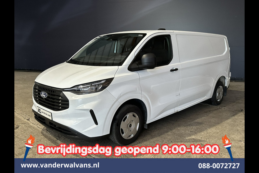Ford Transit Custom 2.0 TDCI 136pk L2H1 Euro6 Airco | Camera | LED | Apple Carplay | Cruisecontrol Android Auto, Verwarmde voorruit, Parkeersensoren, Bijrijdersbank