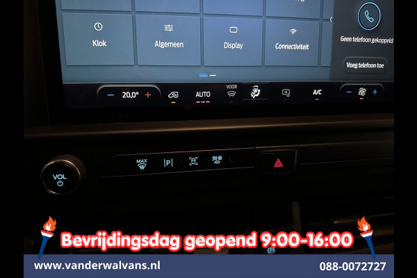 Ford Transit Custom 2.0 TDCI 136pk L2H1 Euro6 Airco | Camera | LED | Apple Carplay | Cruisecontrol Android Auto, Verwarmde voorruit, Parkeersensoren, Bijrijdersbank