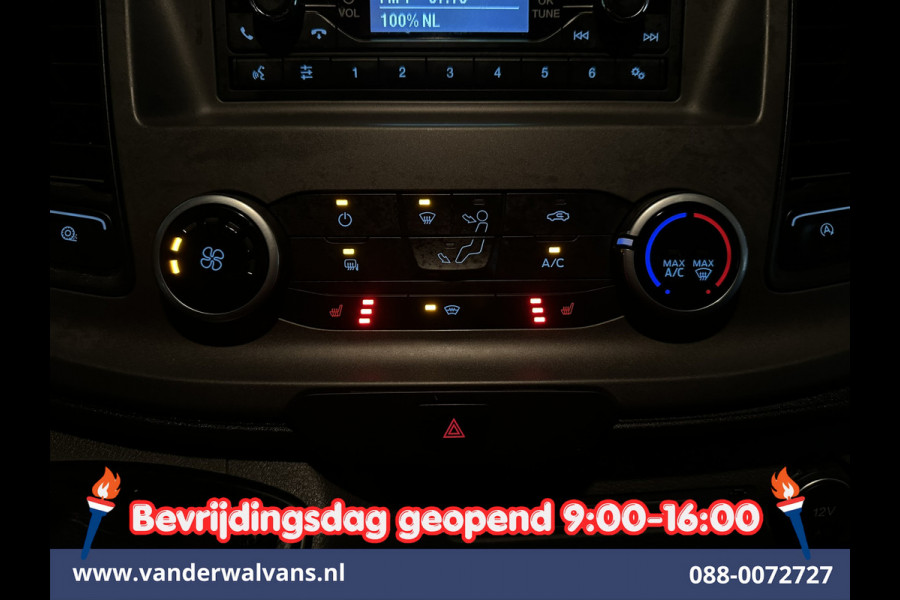 Ford Transit 2.0 TDCI 160pk Bakwagen 225cm Hoog Laadklep Euro6 Airco | Camera | Cruisecontrol Stoelverwarming, Verwarmde Voorruit, Bijrijdersbank, 925kg laadvermogen