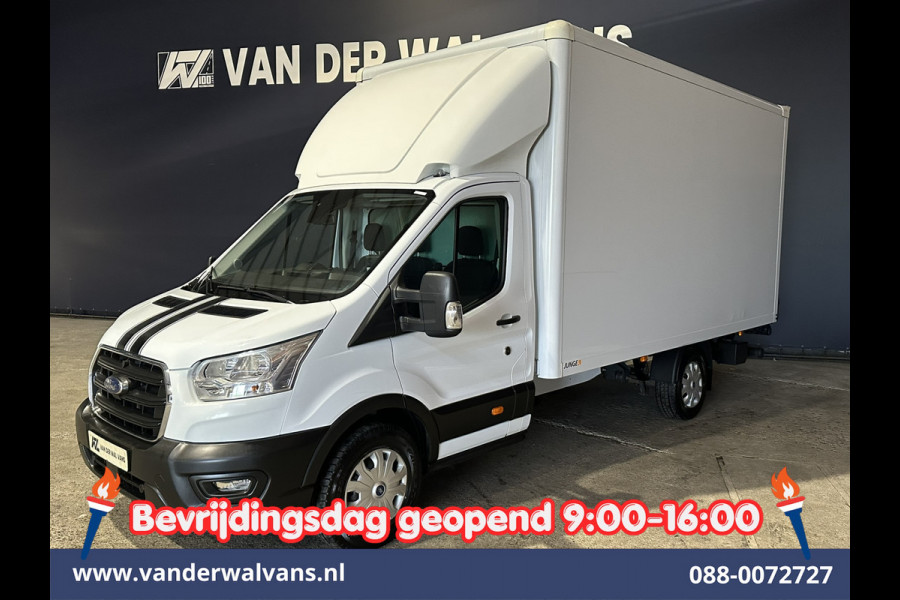Ford Transit 2.0 TDCI 160pk Bakwagen 225cm Hoog Laadklep Euro6 Airco | Camera | Cruisecontrol Stoelverwarming, Verwarmde Voorruit, Bijrijdersbank, 925kg laadvermogen