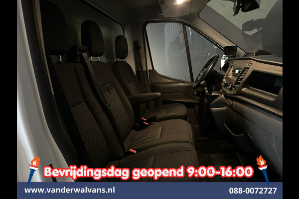 Ford Transit 2.0 TDCI 160pk Bakwagen 225cm Hoog Laadklep Euro6 Airco | Camera | Cruisecontrol Stoelverwarming, Verwarmde Voorruit, Bijrijdersbank, 925kg laadvermogen
