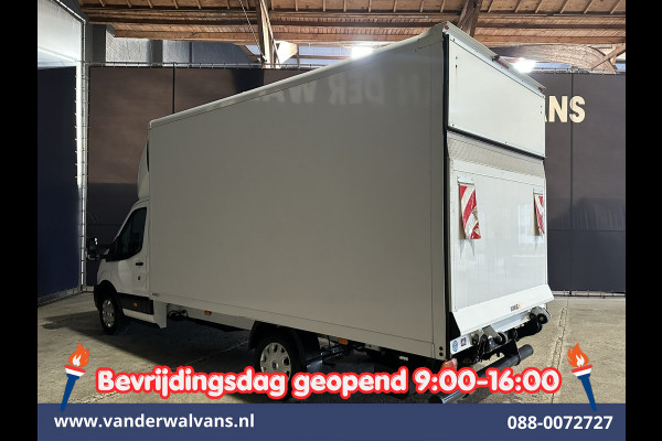 Ford Transit 2.0 TDCI 160pk Bakwagen 225cm Hoog Laadklep Euro6 Airco | Camera | Cruisecontrol Stoelverwarming, Verwarmde Voorruit, Bijrijdersbank, 925kg laadvermogen