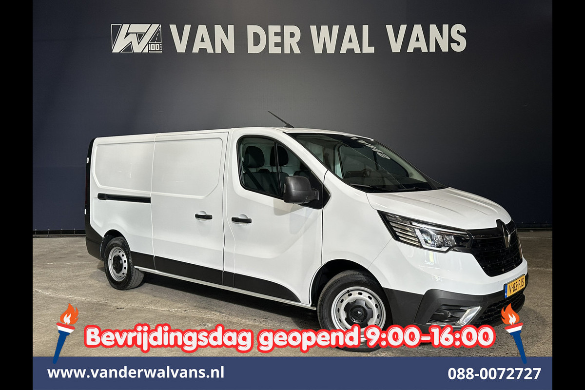 Renault Trafic 2.0 dCi 131pk L2H1 Euro6 Airco | Camera | Navigatie | Cruisecontrol | LED | Parkeersensoren Bijrijdersbank, 2500kg trekvermogen