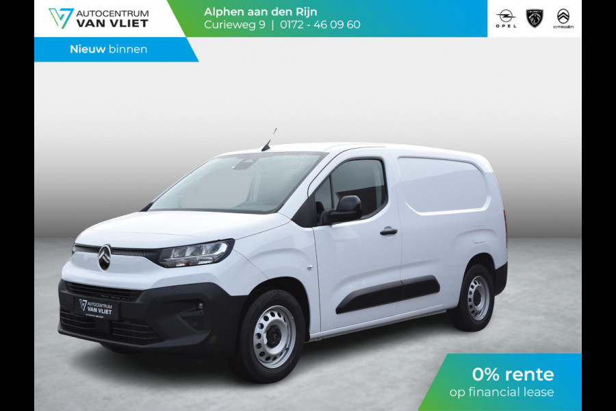 Citroën E-Berlingo L2 50 kWh 0% rente | tot 8 jaar garantie | camera | betimmering | Apple Carplay | warmtepomp | Comfort stoel | Eco LED koplampen | rijklaarprijs