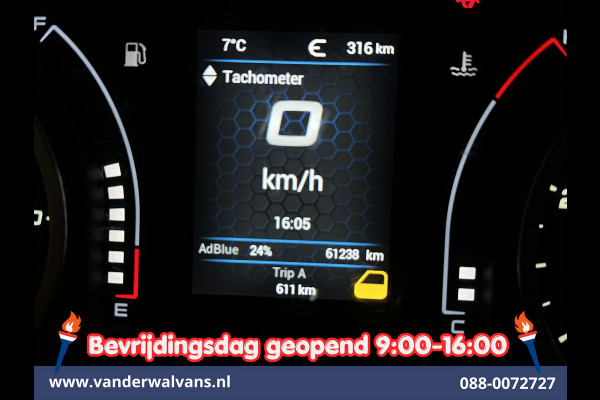Iveco Daily 35S16 157pk L2H2 Euro6 Airco | Parkeersensoren | 3500kg Trekvermogen Bijrijdersbank