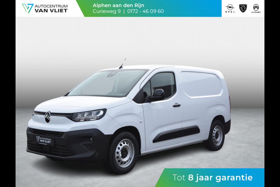 Citroën E-Berlingo L2 50 kWh | tot 8 jaar garantie | camera | betimmering | Apple Carplay | warmtepomp | Comfort stoel | Eco LED koplampen | rijklaarprijs
