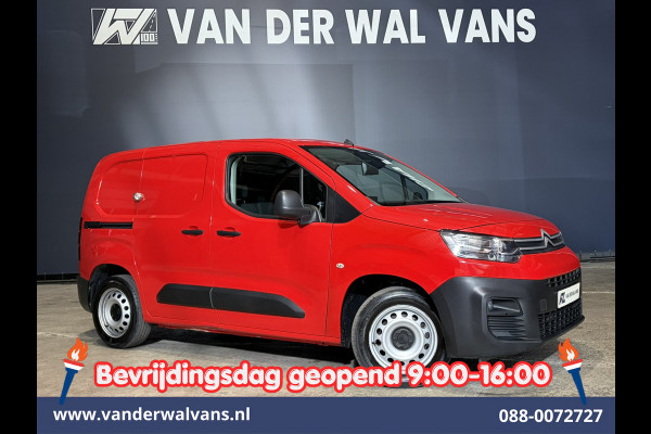 Citroën Berlingo 1.2 PureTech 130pk Automaat Benzine L1H1 Euro6 Airco | 3-Zits | 2x zijdeur | Navigatie | Apple Carplay Android Auto, Cruisecontrol, Parkeersensoren, Bijrijdersbank