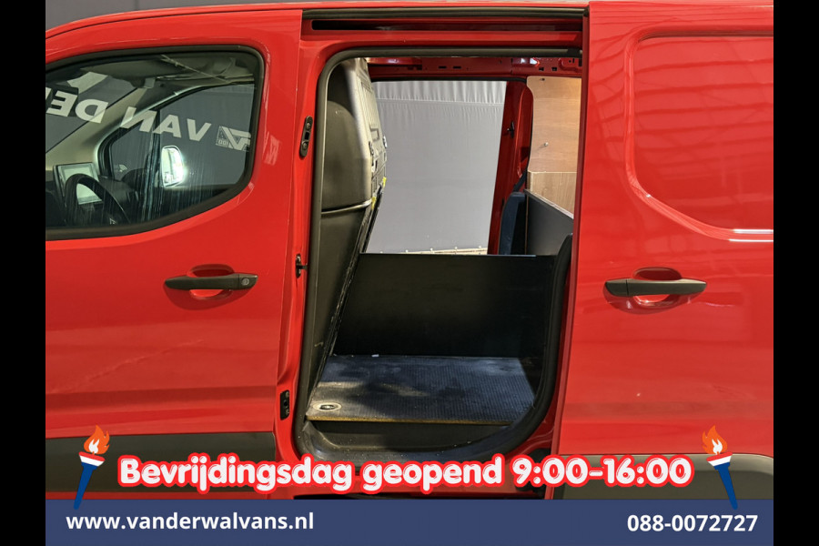 Citroën Berlingo 1.2 PureTech 130pk Automaat Benzine L1H1 Euro6 Airco | 3-Zits | 2x zijdeur | Navigatie | Apple Carplay Android Auto, Cruisecontrol, Parkeersensoren, Bijrijdersbank