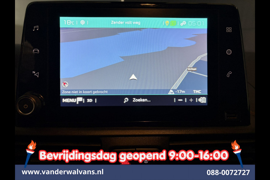 Citroën Berlingo 1.2 PureTech 130pk Automaat Benzine L1H1 Euro6 Airco | 3-Zits | 2x zijdeur | Navigatie | Apple Carplay Android Auto, Cruisecontrol, Parkeersensoren, Bijrijdersbank