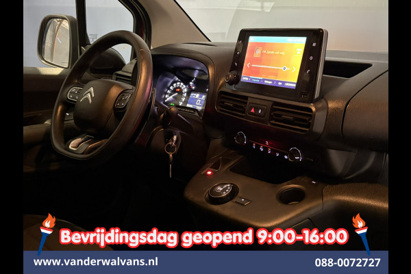 Citroën Berlingo 1.2 PureTech 130pk Automaat Benzine L1H1 Euro6 Airco | 3-Zits | 2x zijdeur | Navigatie | Apple Carplay Android Auto, Cruisecontrol, Parkeersensoren, Bijrijdersbank