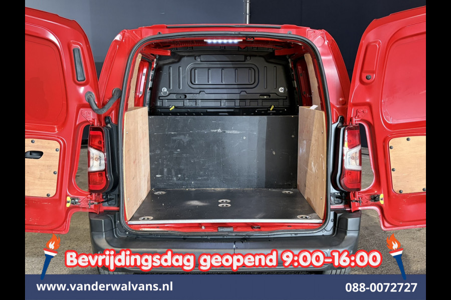 Citroën Berlingo 1.2 PureTech 130pk Automaat Benzine L1H1 Euro6 Airco | 3-Zits | 2x zijdeur | Navigatie | Apple Carplay Android Auto, Cruisecontrol, Parkeersensoren, Bijrijdersbank