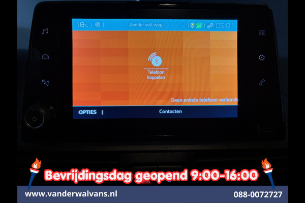 Citroën Berlingo 1.2 PureTech 130pk Automaat Benzine L1H1 Euro6 Airco | 3-Zits | 2x zijdeur | Navigatie | Apple Carplay Android Auto, Cruisecontrol, Parkeersensoren, Bijrijdersbank