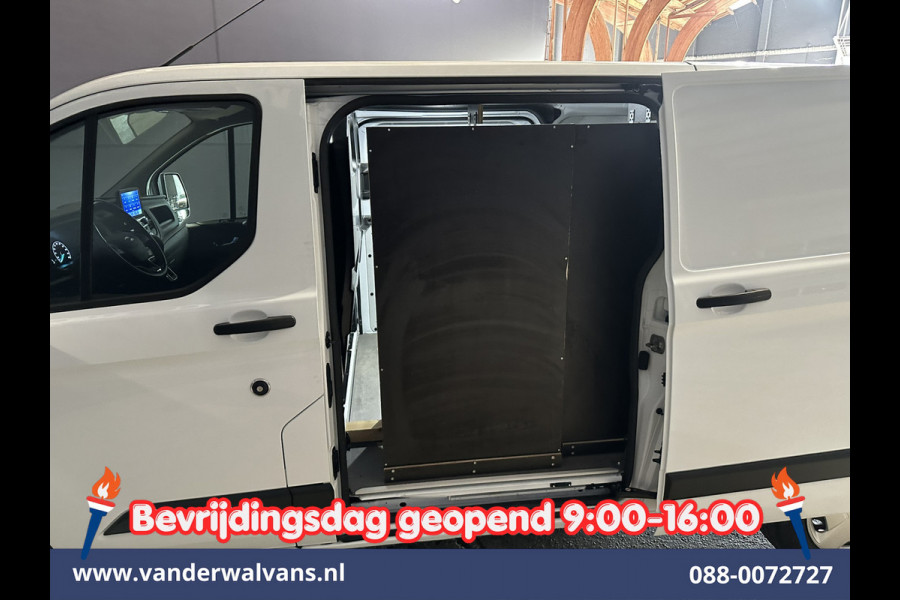 Ford Transit Custom 2.0 TDCI 131pk Automaat L2H1 Inrichting Euro6 Airco | 2x zijdeur | Camera | Navigatie | LED | Android Auto | Cruisecontrol Verwarmde voorruit, Parkeersensoren, Bijrijdersbank
