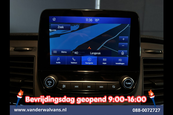 Ford Transit Custom 2.0 TDCI 131pk Automaat L2H1 Inrichting Euro6 Airco | 2x zijdeur | Camera | Navigatie | LED | Android Auto | Cruisecontrol Verwarmde voorruit, Parkeersensoren, Bijrijdersbank