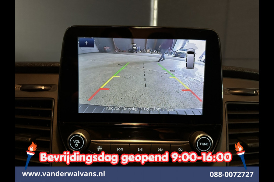 Ford Transit Custom 2.0 TDCI 131pk Automaat L2H1 Inrichting Euro6 Airco | 2x zijdeur | Camera | Navigatie | LED | Android Auto | Cruisecontrol Verwarmde voorruit, Parkeersensoren, Bijrijdersbank
