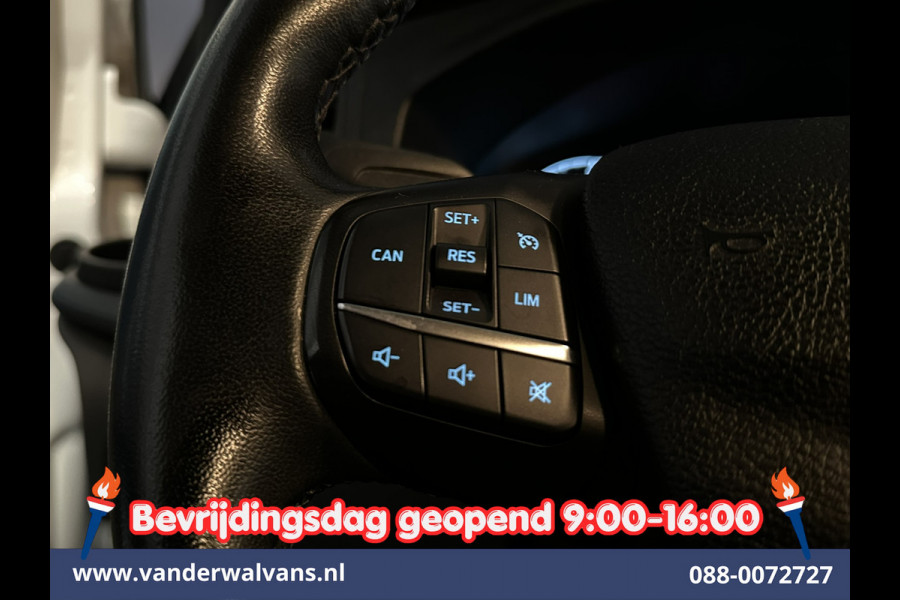 Ford Transit Custom 2.0 TDCI 131pk Automaat L2H1 Inrichting Euro6 Airco | 2x zijdeur | Camera | Navigatie | LED | Android Auto | Cruisecontrol Verwarmde voorruit, Parkeersensoren, Bijrijdersbank