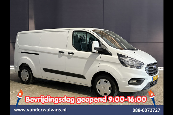 Ford Transit Custom 2.0 TDCI 131pk Automaat L2H1 Inrichting Euro6 Airco | 2x zijdeur | Camera | Navigatie | LED | Android Auto | Cruisecontrol Verwarmde voorruit, Parkeersensoren, Bijrijdersbank