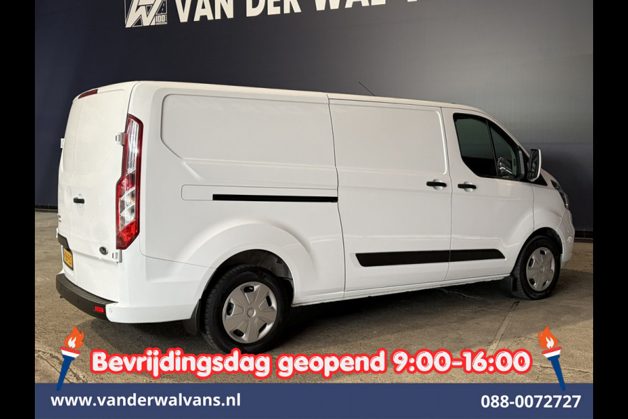 Ford Transit Custom 2.0 TDCI 131pk Automaat L2H1 Inrichting Euro6 Airco | 2x zijdeur | Camera | Navigatie | LED | Android Auto | Cruisecontrol Verwarmde voorruit, Parkeersensoren, Bijrijdersbank