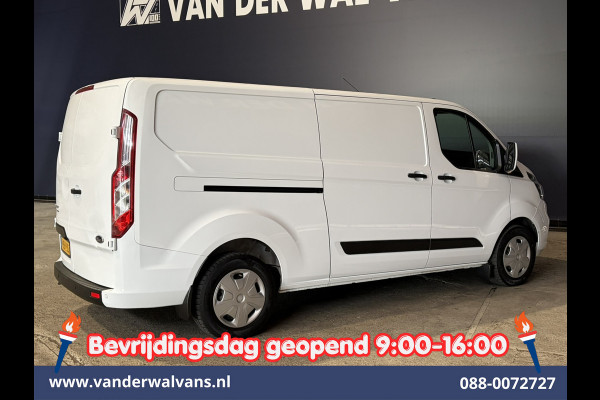 Ford Transit Custom 2.0 TDCI 131pk Automaat L2H1 Inrichting Euro6 Airco | 2x zijdeur | Camera | Navigatie | LED | Android Auto | Cruisecontrol Verwarmde voorruit, Parkeersensoren, Bijrijdersbank