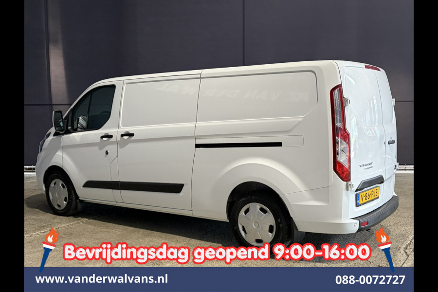Ford Transit Custom 2.0 TDCI 131pk Automaat L2H1 Inrichting Euro6 Airco | 2x zijdeur | Camera | Navigatie | LED | Android Auto | Cruisecontrol Verwarmde voorruit, Parkeersensoren, Bijrijdersbank