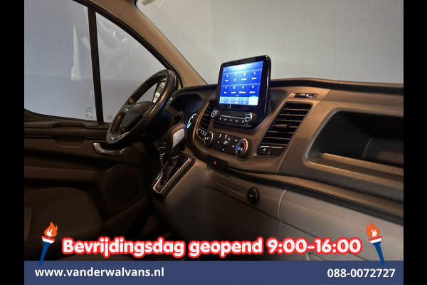Ford Transit Custom 2.0 TDCI 131pk Automaat L2H1 Inrichting Euro6 Airco | 2x zijdeur | Camera | Navigatie | LED | Android Auto | Cruisecontrol Verwarmde voorruit, Parkeersensoren, Bijrijdersbank
