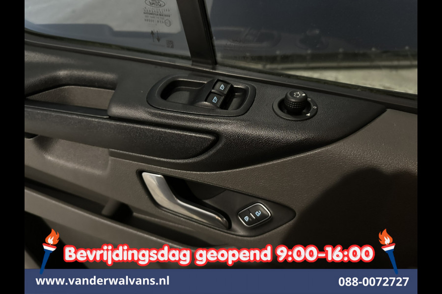 Ford Transit Custom 2.0 TDCI 131pk Automaat L2H1 Inrichting Euro6 Airco | 2x zijdeur | Camera | Navigatie | LED | Android Auto | Cruisecontrol Verwarmde voorruit, Parkeersensoren, Bijrijdersbank