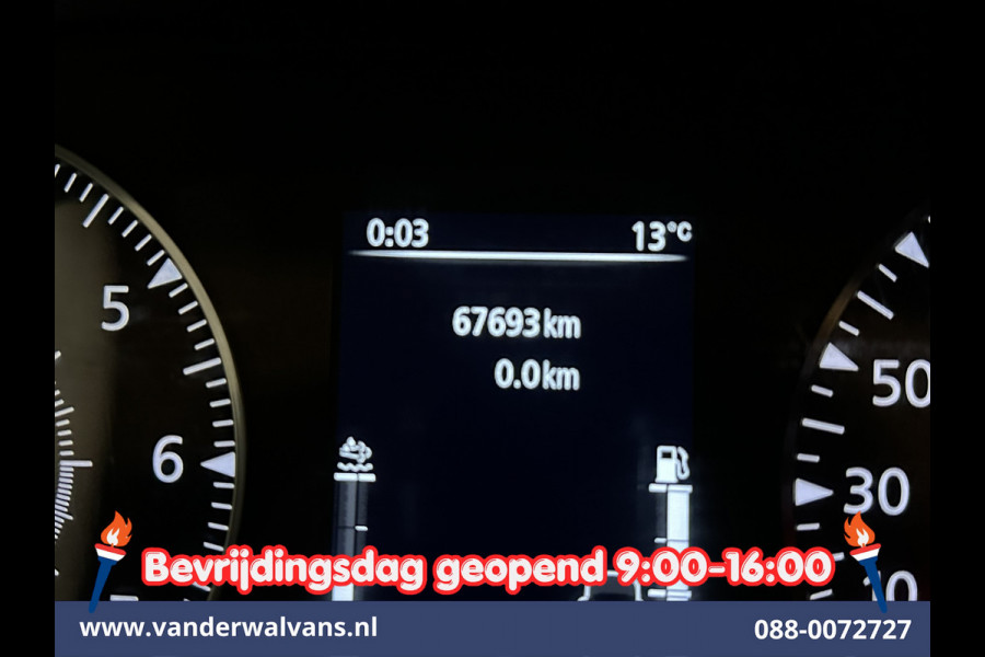 Renault Master 2.3 dCi 146pk Bakwagen 222cm hoog Laadklep Euro6 Airco | Navigatie | Camera | Cruisecontrol Bijrijdersbank