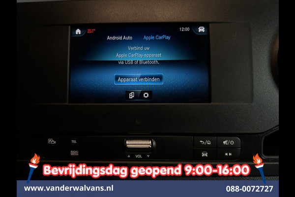 Mercedes-Benz Sprinter 315CDI 150pk 9G-Tronic Automaat L3H2 Euro6 Airco | Camera | Apple Carplay | Cruisecontrol Android Auto, Chauffeursstoel, Sidebars, Trekhaak, Bijrijdersbank